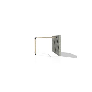 Iahşap Sundurma Pergola Braket Seti 2 Ana Direkli Üstü Açık Eğimli Sundurma | Ebat-3 X 3.6 Metre (yükseklik 250 Cm)