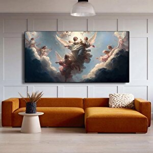 Melekli Kanvas Tablo, Melek Temalı Duvar Dekoru