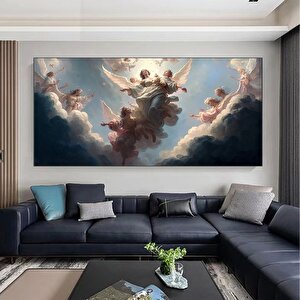 Melekli Kanvas Tablo, Melek Temalı Duvar Dekoru