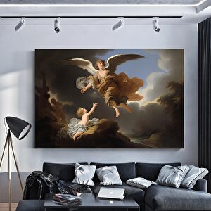 Koruyucu Melek Ve Bebek Kanvas; Klasik Poster