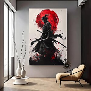 Samuray Sanatı, Samuray Kanvas Baskısı, Samuray Resmi, Samuray Duvar Sanatı, Japon Samuray Resmi