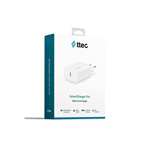 Smartcharger Pd 30w Usb-c Seyahat Hızlı Şarj Aleti Beyaz