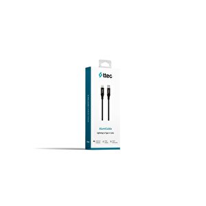 Usb-c - Lightning Hızlı Şarj Kablosu 150cm 2dk41 Ttec Alumicable Halat Kablo