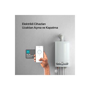 Akım Korumalı Uygulamalı 16a Wi-fi Akıllı Priz Akıllı Tasarruf Prizi Çocuk Kilidi Tüketim Takip