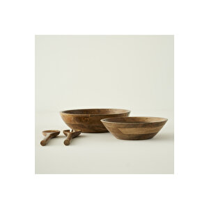 Wooden Mango Sunum Kasesi Kahverengi (30x8 Cm) Kahverengi