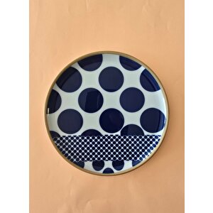 Spotty Puantiyeli Servis Tabağı 24cm 6 Parça