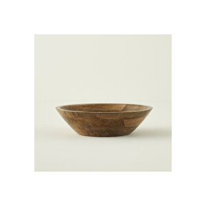 Wooden Mango Sunum Kasesi Kahverengi (25x6,5 Cm) Kahverengi