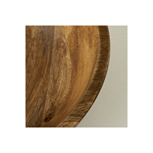 Wooden Mango Sunum Kasesi Kahverengi (25x6,5 Cm) Kahverengi