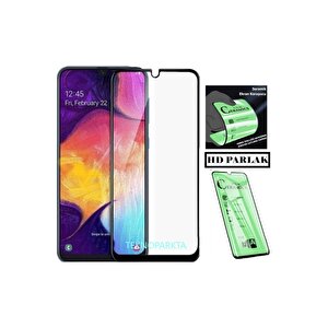 Vivo Y17 Y17s Ekran Koruyucu Seramik Nano Cam Esnek Tam Kaplayan Kırılmaz Cam Ekran