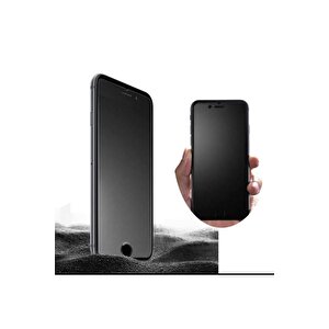 Iphone 7 8 Se Mat Hayalet Ekran Gizli Privacy Tam Kaplayan Kırılmaz Cam Seramik Ekran Koruyucu Siyah