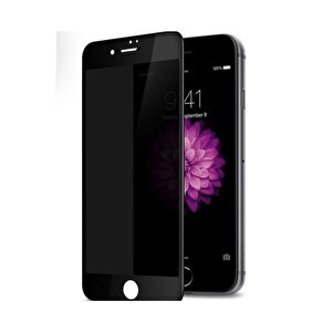 Iphone 7 8 Se Mat Hayalet Ekran Gizli Privacy Tam Kaplayan Kırılmaz Cam Seramik Ekran Koruyucu Siyah