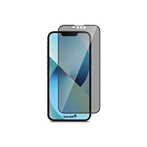 Iphone 13 Mat Hayalet Ekran Gizli Privacy Tam Kaplayan Kırılmaz Cam Seramik Nano Ekran Koruyucu