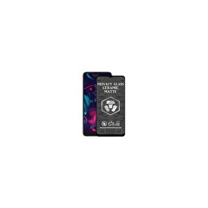 Reeder S23 Pro Max Mat Hayalet Ekran Gizli Tam Kaplayan Kırılmaz Cam Seramik Nano Ekran Koruyucu