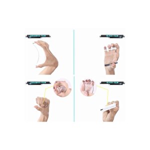 Xiaomi Poco X3 Pro Nfc Uyumlu Seramik Nano Cam Esnek Tam Full Kaplayan Kırılmaz Ekran Koruyucu