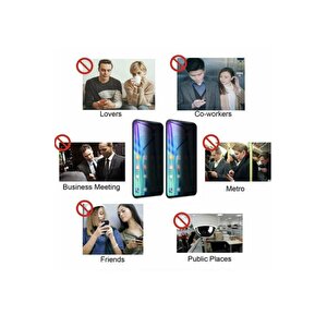 Xiaomi Redmi Note 8 Pro Mat Hayalet Ekran Privacy Tam Kaplayan Kırılmaz Cam Seramik Ekran Koruyucu