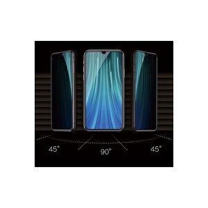Oppo A16 Uyumlu Hayalet Ekran Privacy Gizlilik Tam Kaplayan Kırılmaz Koruyucu Cam