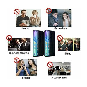 Oppo Reno 4 Lite Mat Hayalet Ekran Privacy Tam Kaplayan Kırılmaz Cam Seramik Nano Ekran Koruyucu