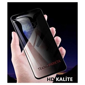 Xiaomi Redmi Note 12s Hayalet Ekran Koruyucu Privacy Tam Kaplayan Kırılmaz Cam