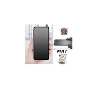 Oppo Reno 5 Lite Mat Seramik Cam Nano Esnek Kırılmaz Full Tam Kaplayan Ekran Koruyucu