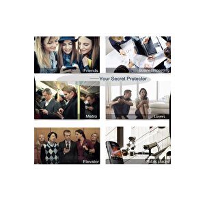 Poco X6 Pro Hayalet Ekran Koruyucu Privacy Filitreli Görünmez Tam Kaplayan