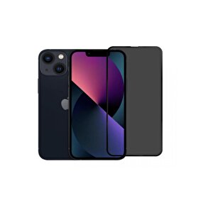 Iphone 13 Mini Hayalet Privacy Gizlilik Filitreli Görünmez Tam Kaplayan Kırılmaz Cam Ekran Koruyucu