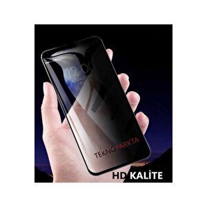 Xiaomi Redmi Note 11se Hayalet Ekran Koruyucu Privacy Tam Kaplayan Kırılmaz Cam