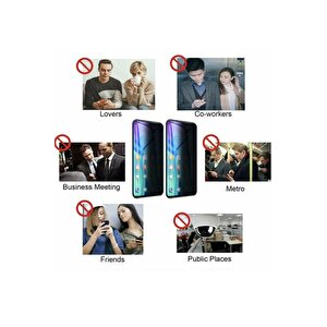 Xiaomi Poco X3 Nfc Hayalet Ekran Privacy Gizlilik Tam Kaplayan Kırılmaz Koruyucu Cam