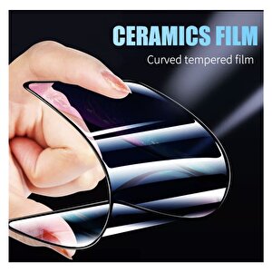 Vivo Y22s Ekran Koruyucu Seramik Nano Cam Esnek Tam Kaplayan Kırılmaz Cam Ekran
