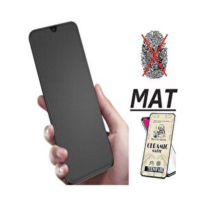 Xiaomi Redmi Note 10 Pro Mat Ekran Seramik Tam Kaplayan Kırılmaz Cam Nano Ekran Koruyucu