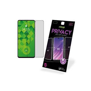 Samsung Galaxy M51 Hayalet Ekran Privacy Görünmez Gizli Tam Kaplayan Kırılmaz Cam