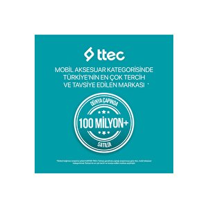 Ttec 2kmm14s Kablolu Kulak İçi̇ Kulaklik Si̇yah