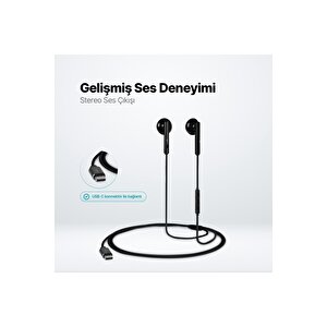Rio 2 Usb-c Stereo Mikrofonlu Kulakiçi Kulaklık