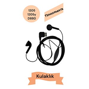 Samsung Uyumlu Tuşlu Asker Telefon Kulaklık D880 1205 1205y Kulaklık Uyumlu Kulaklık