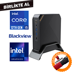 Blackview Mp200 I5-12450h 32gb 1tb Ssd Windows 11 Pro Mini Pc + 128 Gb Flash Disk Mp20016512i5 027