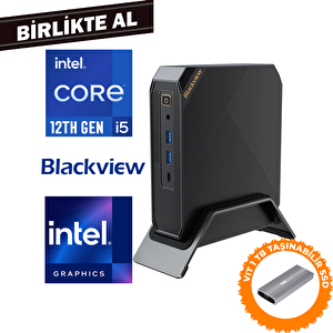 Blackview Mp200 I5-12450h 32gb 1tb Ssd Windows 11 Pro Mini Pc + Vit 1 Tb Ssd Mp20016512i5 026