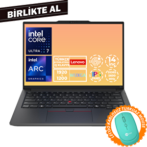 Thinkpad E14 G6 U7 155h 16gb 512gb Ssd 14" Wuxga Fdos Laptop + Mouse 21m7006ltx 036