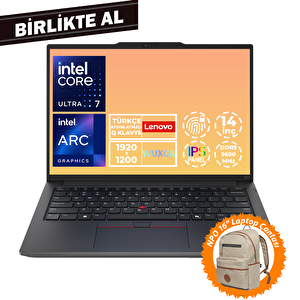 Thinkpad E14 G6 U7 155h 16gb 512gb Ssd 14" Wuxga Fdos Laptop + Çanta 21m7006ltx 038