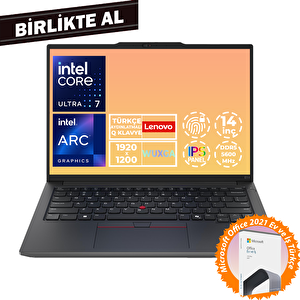 Thinkpad E14 G6 U7 155h 32gb 512gb Ssd 14" Wuxga Fdos Laptop + Ms Office 21m7006ltx 044