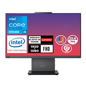 Lenovo Thinkcentre Neo 50a G5 I5-13420h 32gb 1tb Ssd 23.8" Fhd Freedos All In One Pc 12sc002wtr