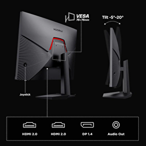 Koorui 1ms 180hz 24.5" 1920x1080 Fhd Gaming Monitör 25e3a