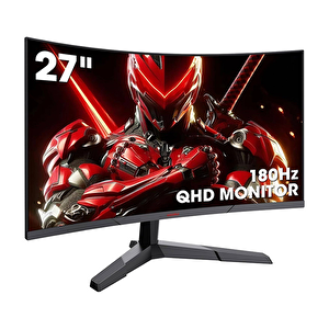 Koorui 1ms 180hz 27" 2560x1440 Qhd Curved Gaming Monitör 27e6qca