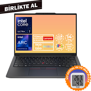 Thinkpad E14 G6 U7 155h 16gb 1tb Ssd 14" Wuxga W11p Laptop + Vit Termometre 21m7006ltx 046