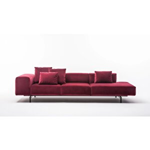 Scks-073 Ophelia Modern 3'lü Koltuk Montajsız Puf Kanepe