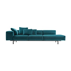 Scks-073 Ophelia Modern 3'lü Koltuk Montajsız Puf Kanepe