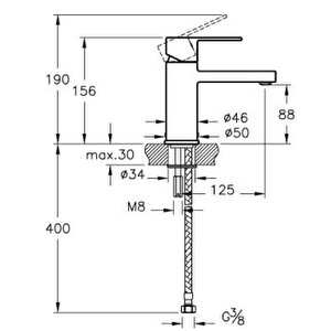 Flo S Lavabo Bataryasi A41936