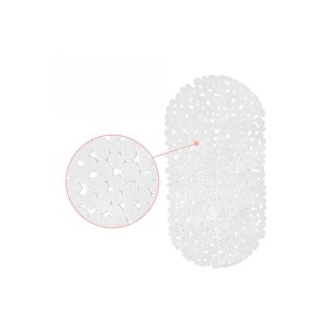 Banyo Duş Ve Küvet Kaydırmazı Vantuzlu Taşlı Paspas 34x68 Cm M-130