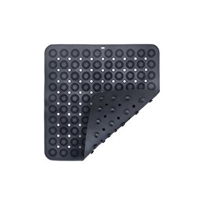 Banyo Duş Küvet Için Vantuzlu Kaydırmaz, Su Drenajlı, Masajlı Paspas -54x54cm M-150
