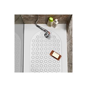 Kaydırmaz Duşakabin Banyo Ve Duş Paspası Masajlı Vantuzla Yapışır 37 X 69 Cm M-142