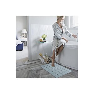 Katlanabilir Makine Yıkanabilir Küvet Ve Duş Paspası Vantuzlu Kaymaz Yumuşak 45 X70 Cm M-161