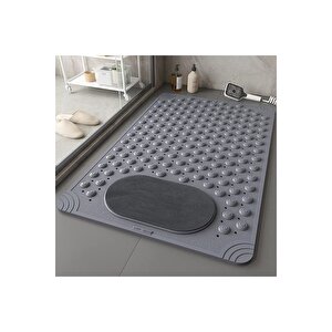 1 Adet Vantuzlu Banyo Ve Duş Kaydırmazı Duşa Kabin Küvet Içi Banyo Paspası 36 X 69,5 Cm M-162